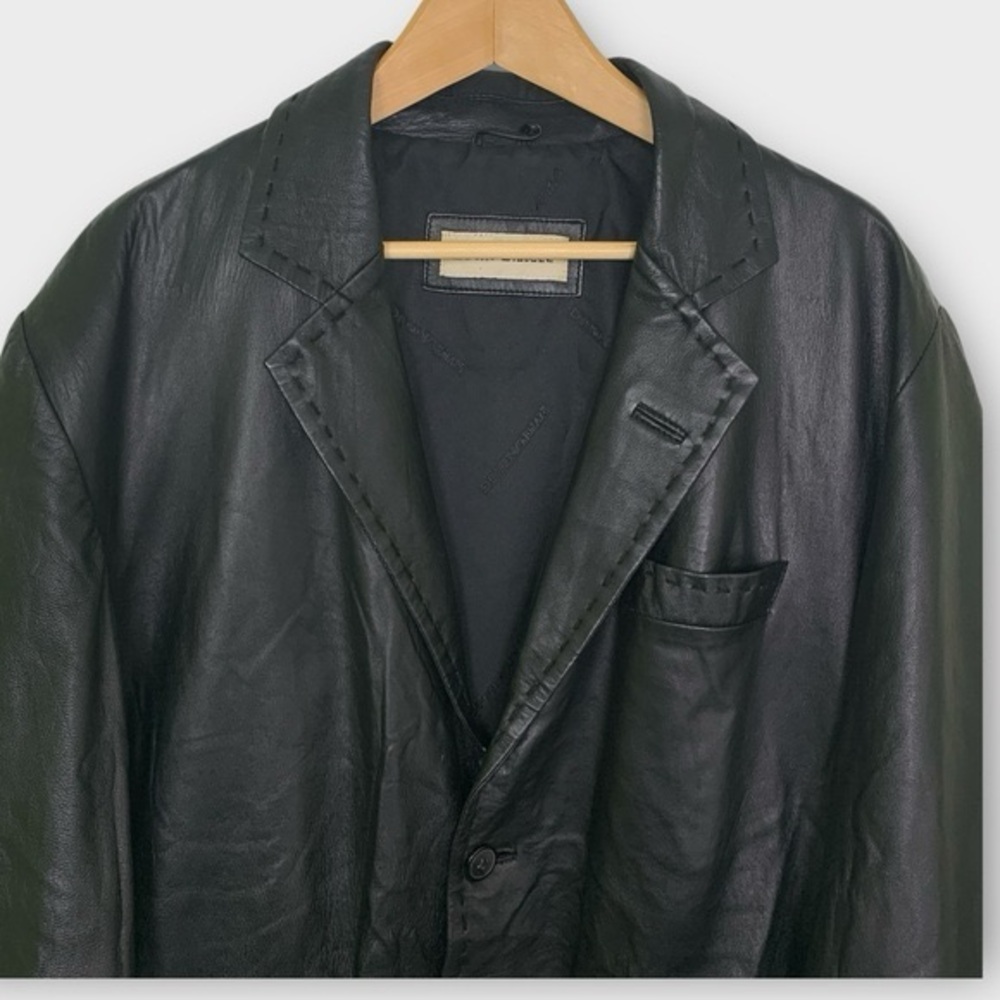 Emporio Armani Leather Jacket - Picture 2 of 11